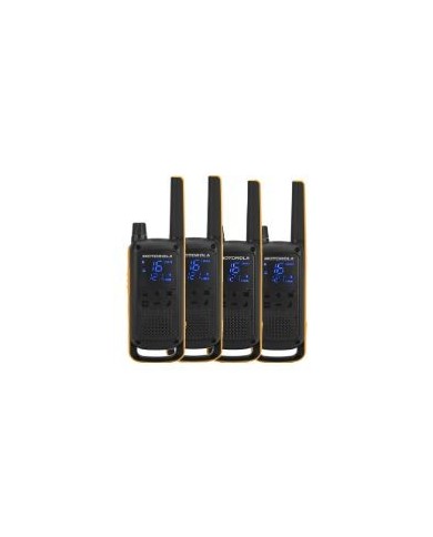Walkie Talkie Motorola T82 Pack 4 (59T82EXQUADPACK)