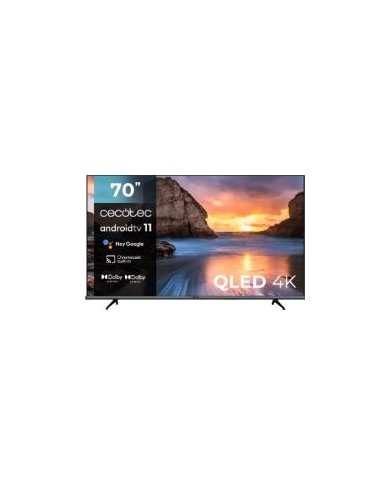 TV CECOTEC VQU11070+S 70" QLED 4K HDMI Smart TV (02621)