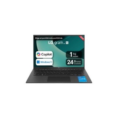 LG i5-1334 16Gb 512Gb 14" W11H Negro (14Z90RU-G.AA55B)