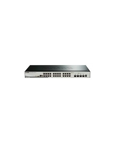 Switch D-Link 24xRJ45 GbE 4SFP+ Rack (DGS-1510-28X)