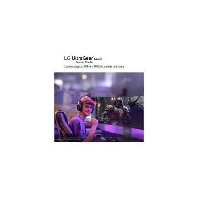 Monitor Gaming LG 27" OLED QHD 240Hz 0.03ms(27GX704A-B)