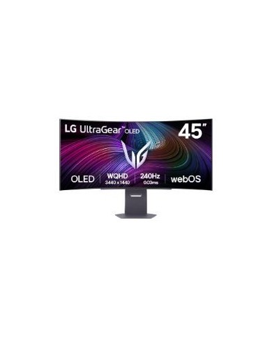 Monitor LG OLED 45" WQHD Curvo Negro (45GX90SA-B)