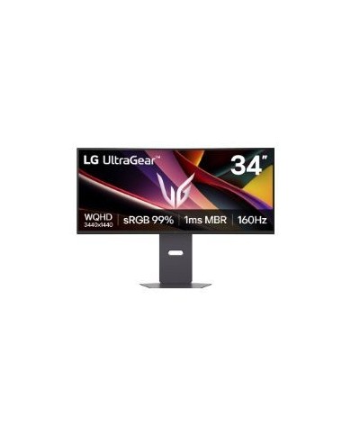 Monitor LG 34" WQHD 160Hz 1ms Curvo (34G600A-B)