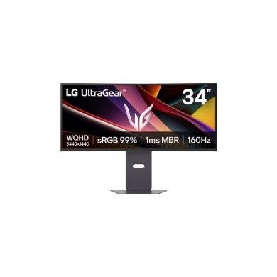 Monitor LG 34" WQHD 160Hz 1ms Curvo (34G600A-B)
