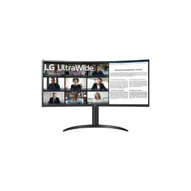 Monitor LG 34" WQHD Regulable Usb-C (34WR55QK-B)
